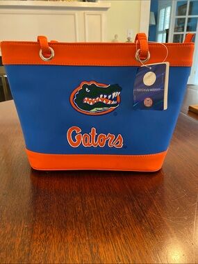 Florida Gators Orange Blue Officially Licensed Sandol Purse Bag Tote NWT